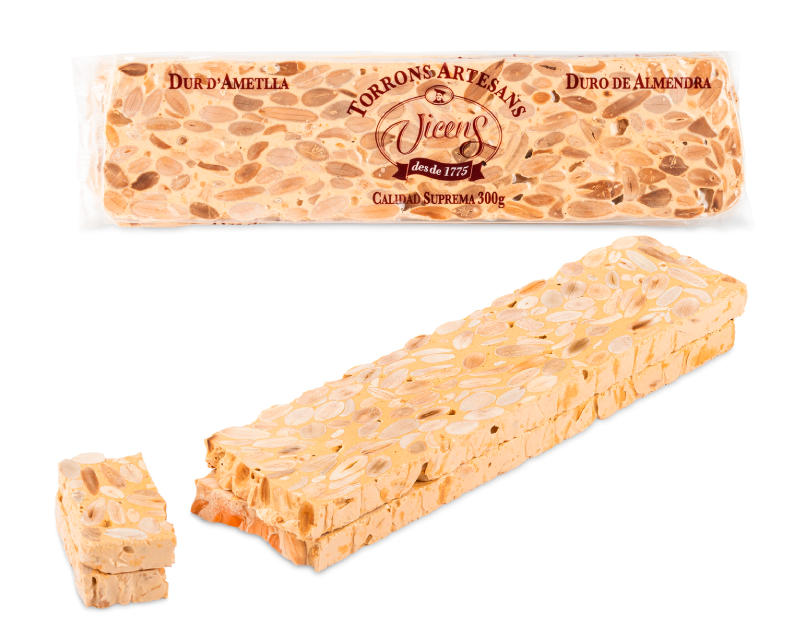 Turrón Duro de Almendra 300g