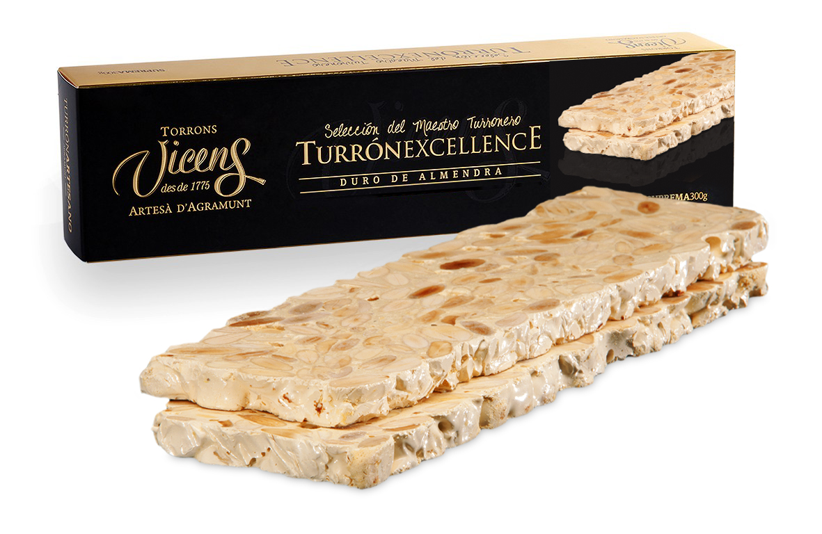 Hard Almond Nougat Excellence 300g