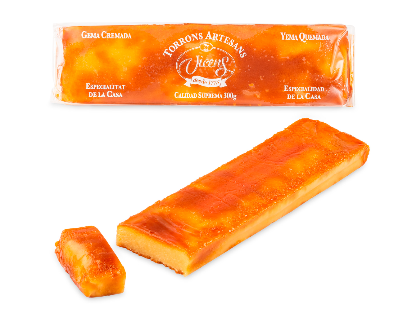 Turrón de Yema Quemada 300g