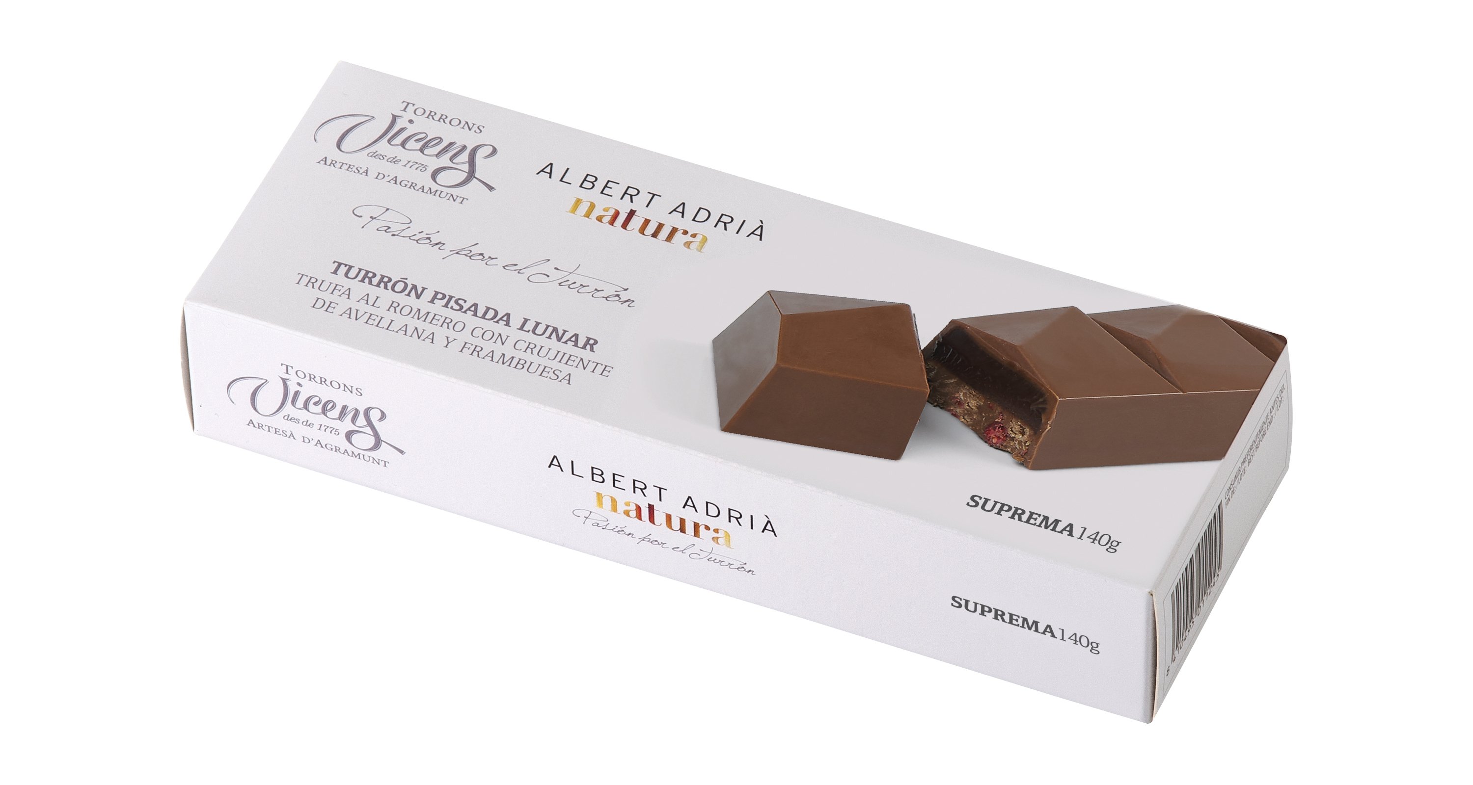 Nougat empreinte lunaire Adrià Natura 140g