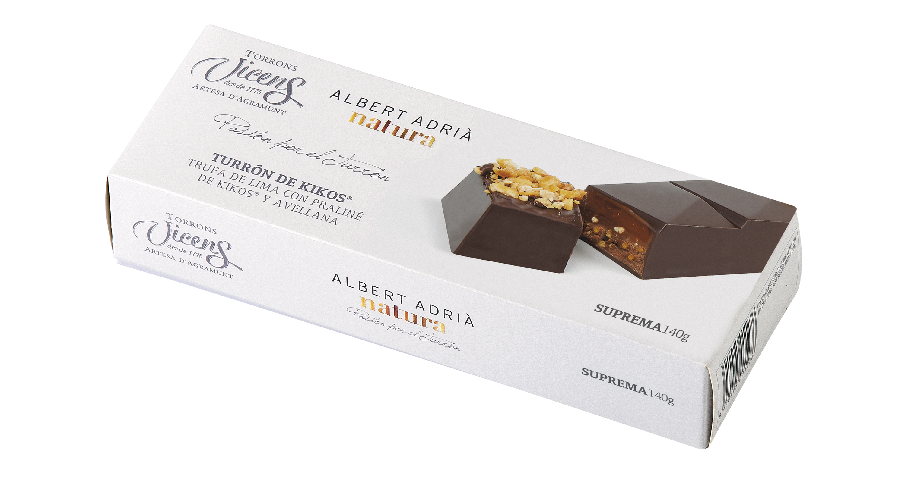 Toasted Corn nougat Adrià Natura 140g