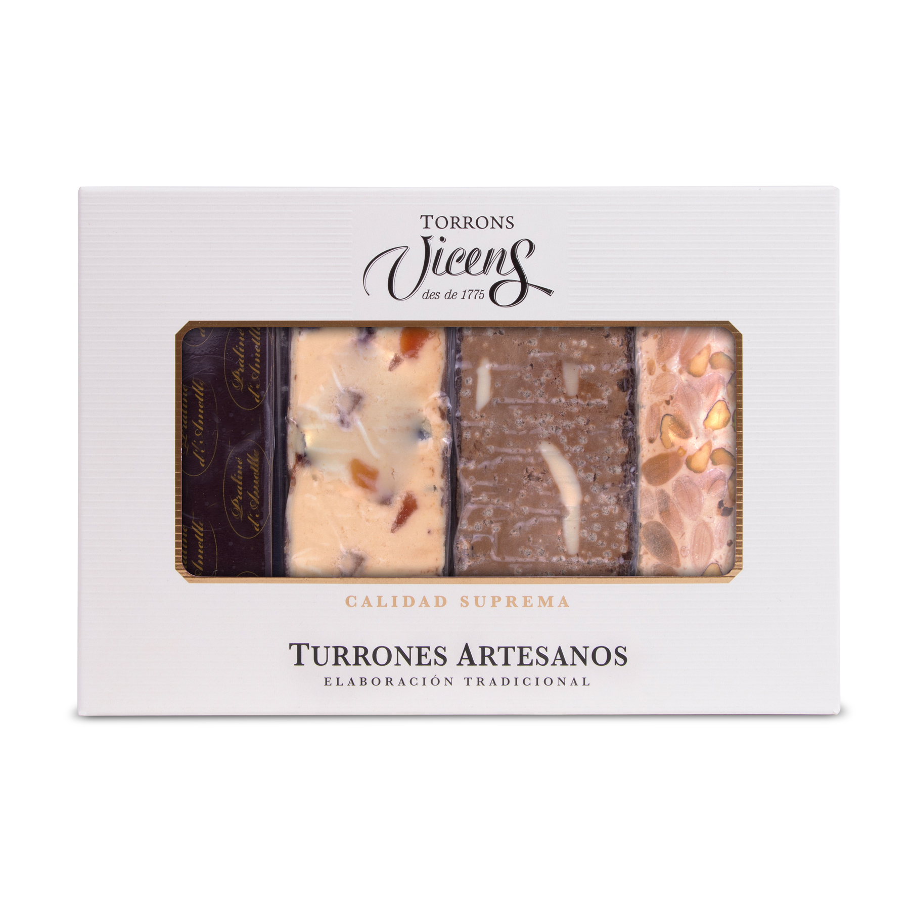 4 Artisanal Nougats Box 80g Nº3