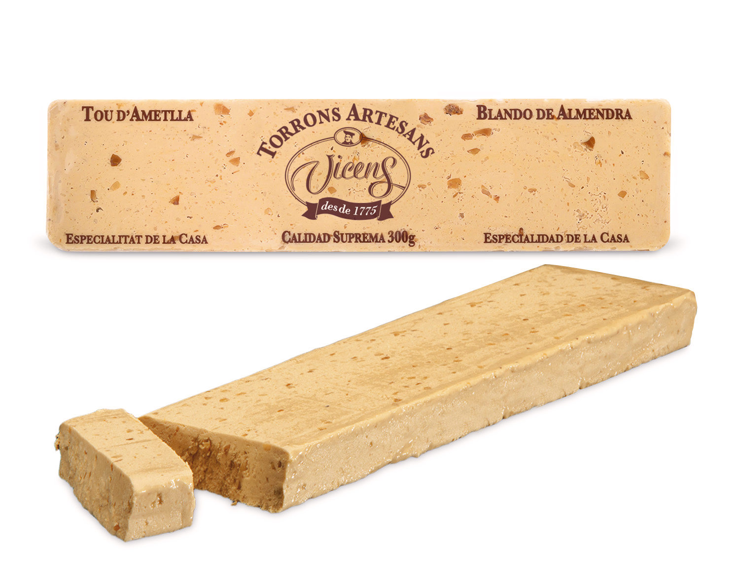 Turrón Blando de Almendra 300g