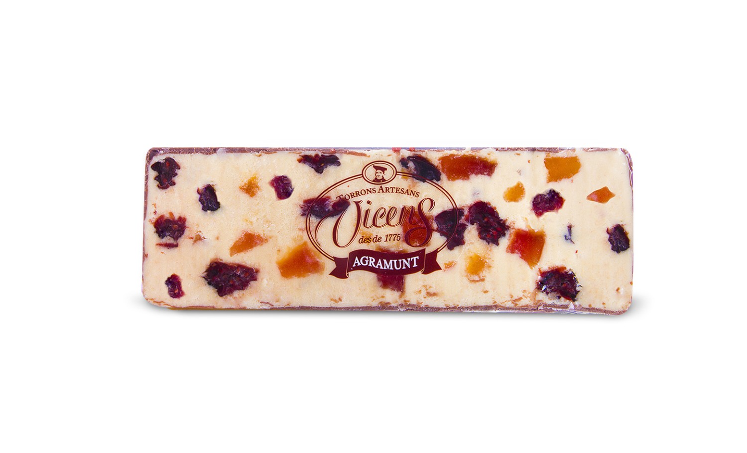 Turrón de Yogur con Arándanos y Papaya 80g