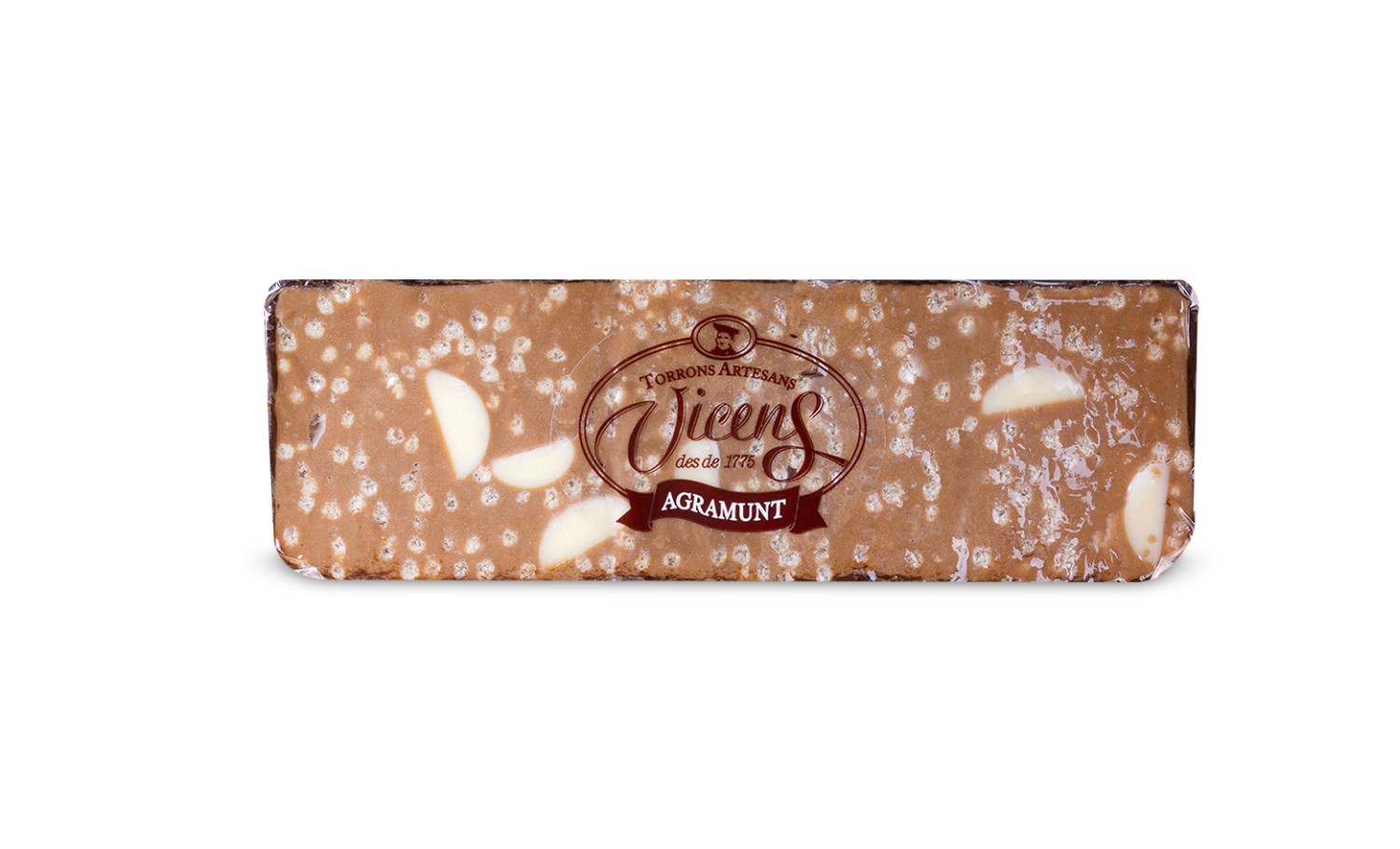 Nougat Croustillant de Yaourt avec Amandes 80g