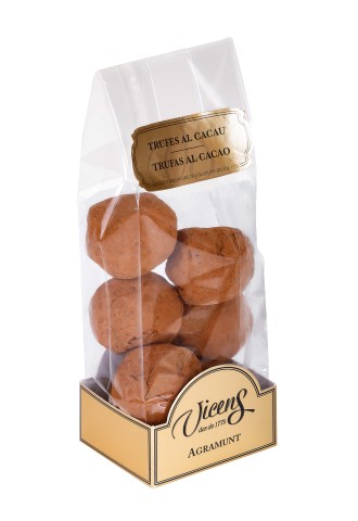 Trufas Artesanas al Cacao en Bolsa 120g