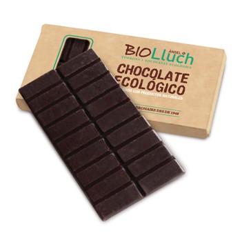 Xocolata negra 72% de cacau ecològica 75g