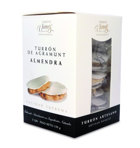 Caja Turrón Agramunt de Almendra 5x30g Gourmet