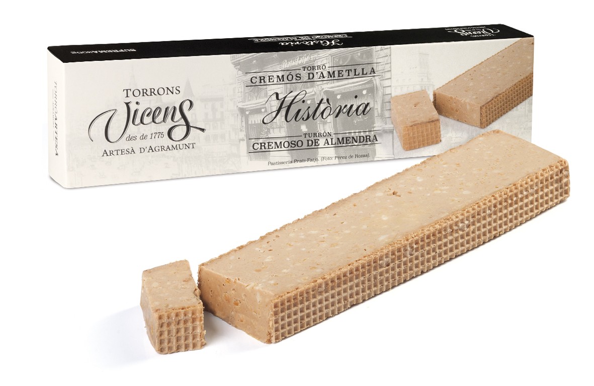 Historia Creamy Almond Nougat Excellence 300g