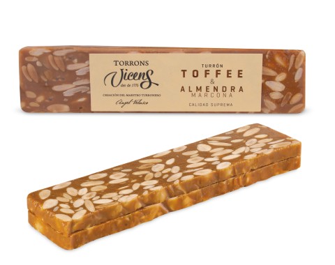 Turrón Toffee&Almendra Marcona 300g
