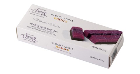 Raspberry nougat Adrià Natura 150g