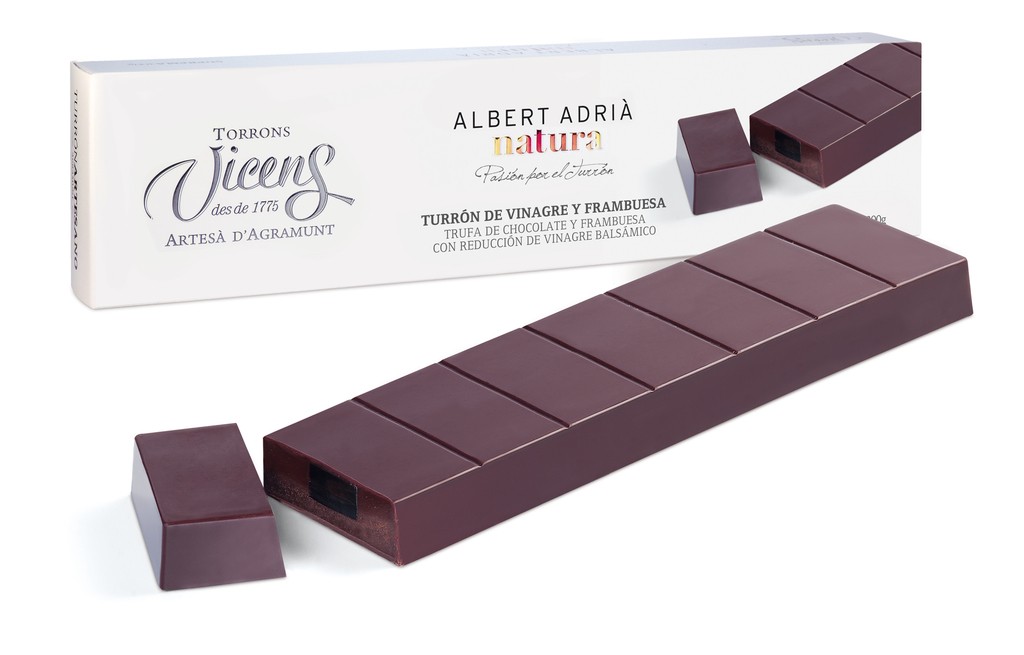 Nougat de vinaigre et framboise Adrià Natura 300g