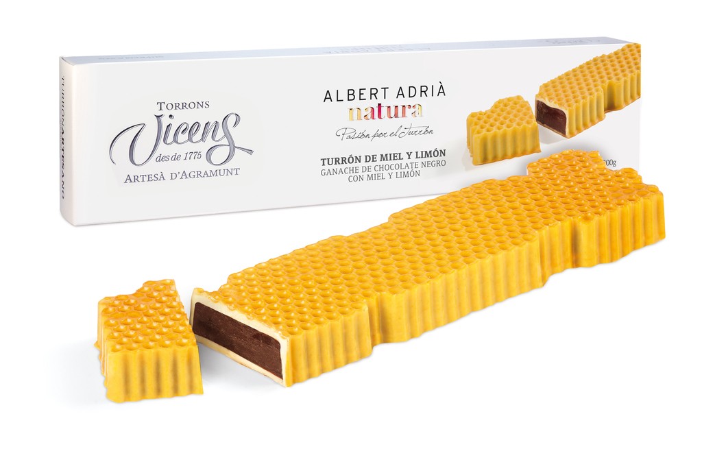 Honey with lemon Nougat Adrià Natura 300g