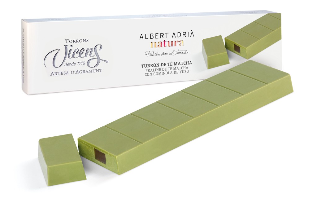 Nougat de thé Matcha Adrià Natura 300g