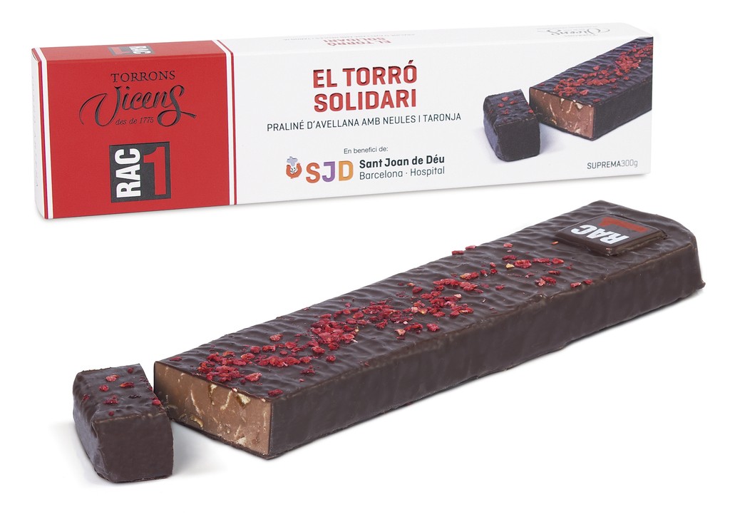 Solidarity nougat RAC1 Hazelnut Praliné 300g