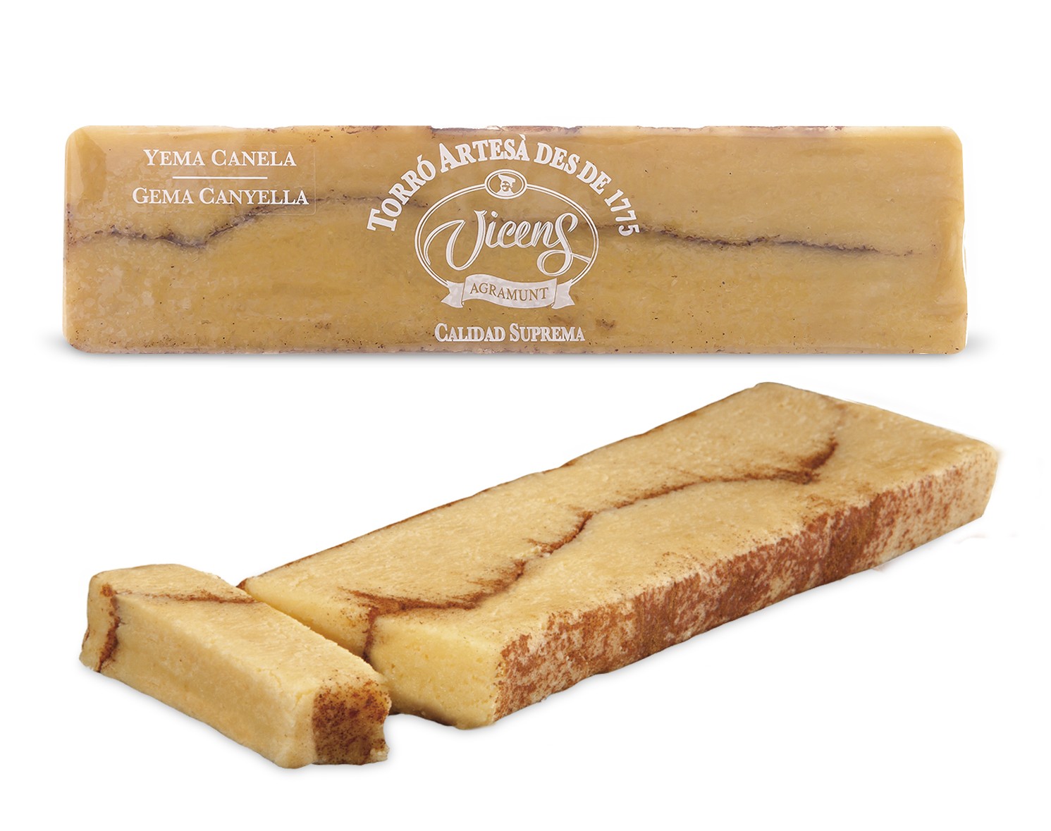 Jaune d'oeuf nougat à la cannelle 300g 