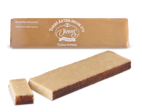 Turrón de Mazapán con Chocolate 300g