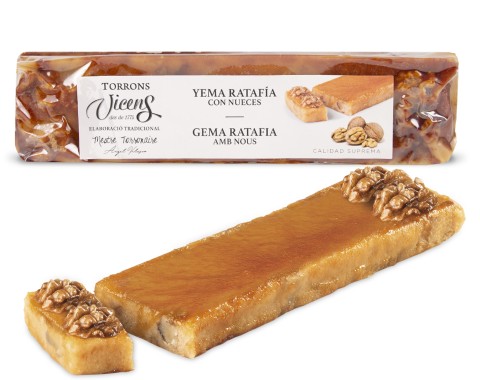 Turrón Ratafía con nueces 300g 