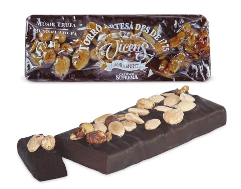 Nougat de Ganache recouvert de Fruits Secs 300g Format Traditionnel