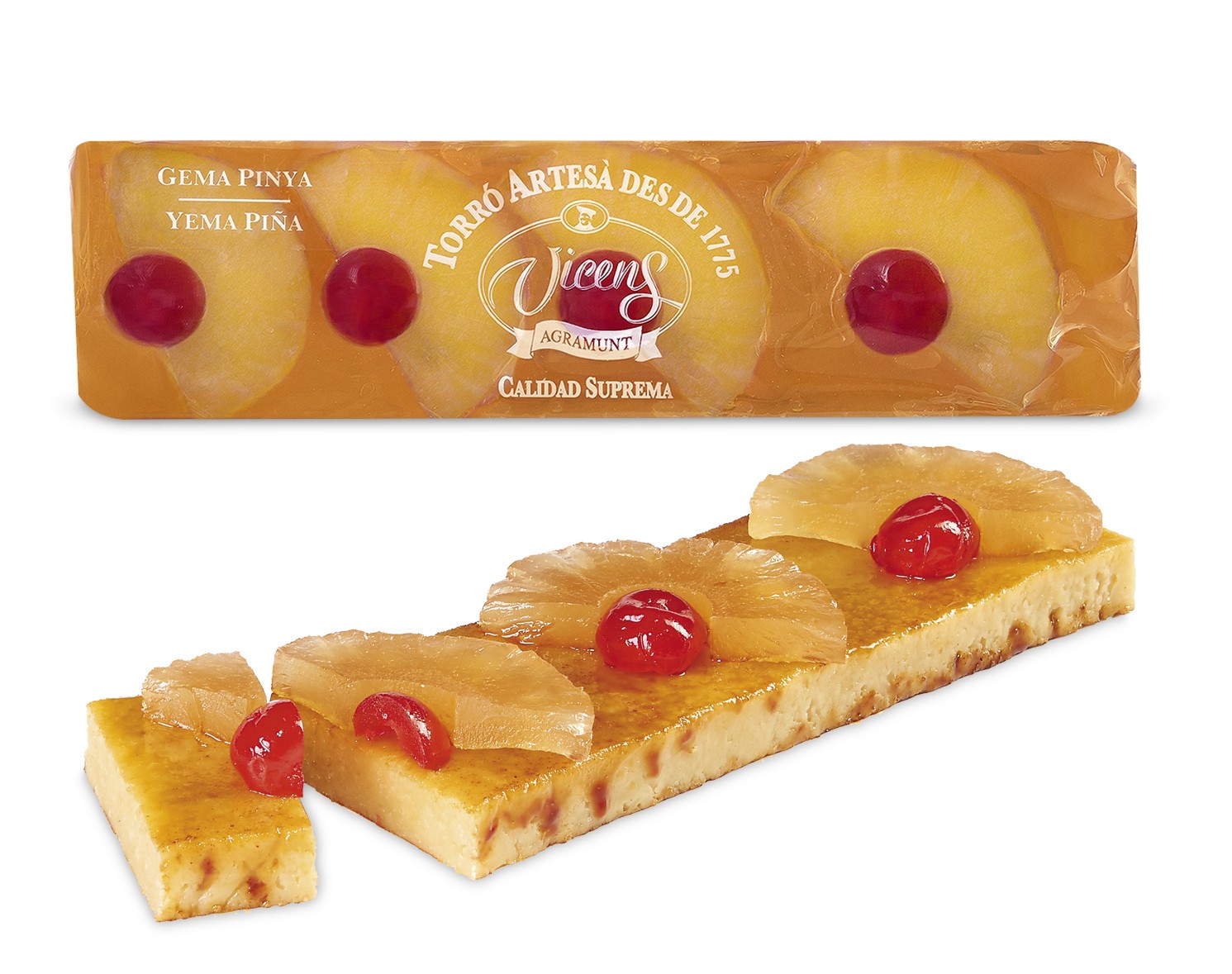 Jaune d'oeuf nougat aux ananas 300g