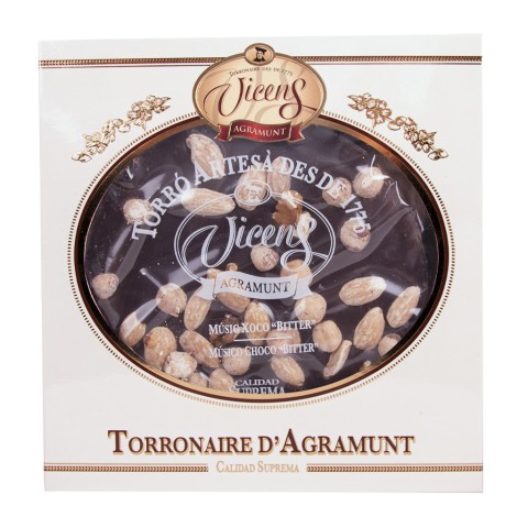 Tarte mendiants Chocolat Noir et Noix Amères 250g Gourmet