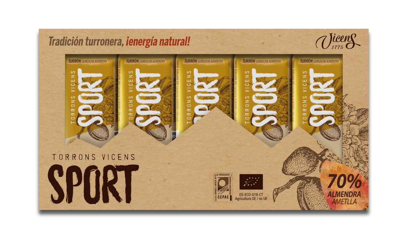 Pack 5 Nougat Guirlache aux Amandes Eco 35g