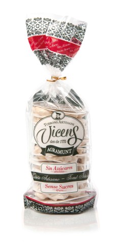 Almond Nougat Roundcake Bag with Sweeteners 300g