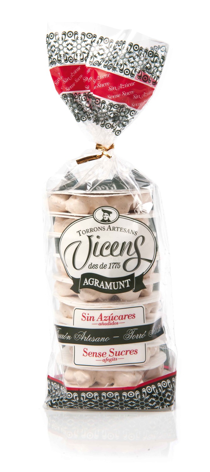 Hazelnut Nougat Roundcake Bag with Sweeteners 300g