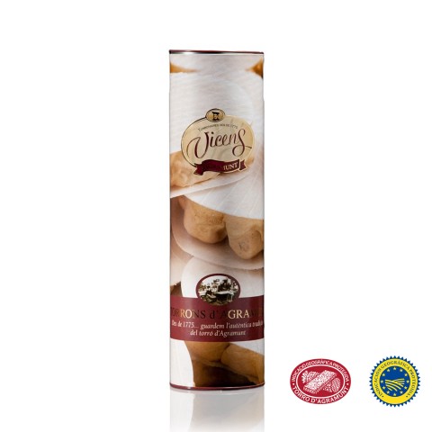 Tubo de Turrón de Agramunt de Avellana 10x30 300g