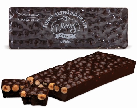 Bitter Chocolate and Hazelnut Nougat 500g