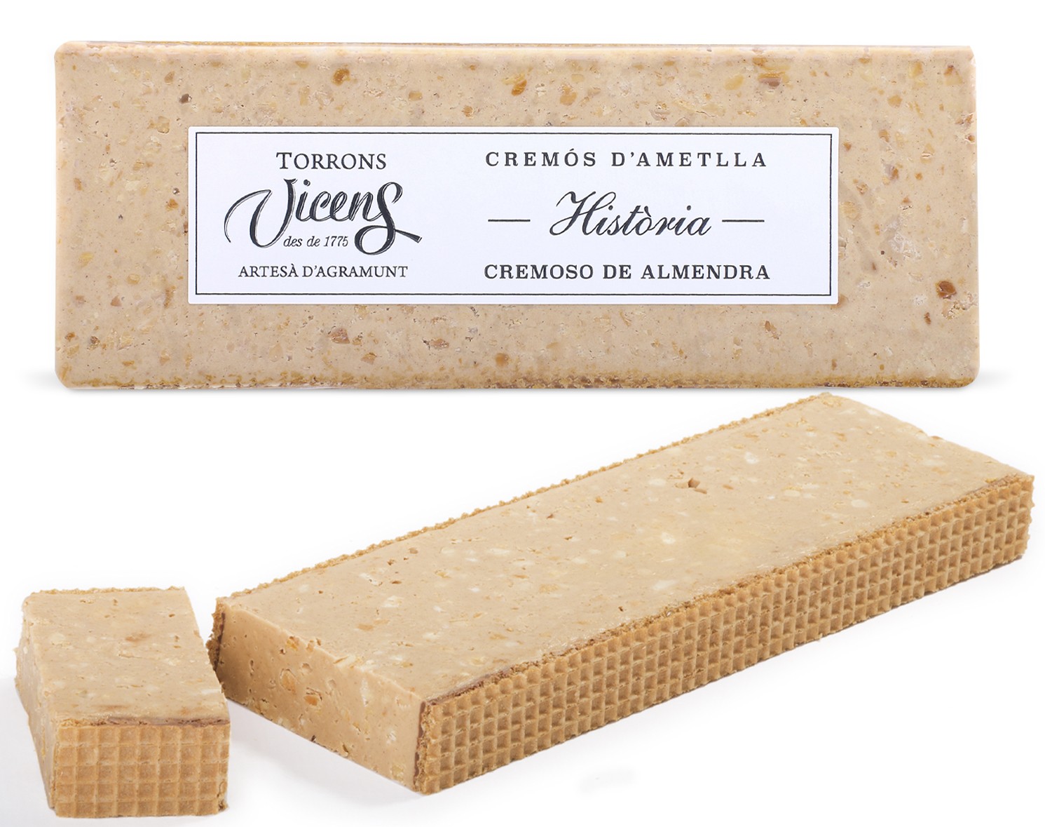 Turrón Historia Cremoso de Almendra 500g