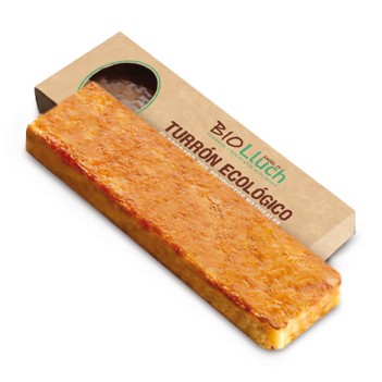 Torró de crema cremada ecològic 200g