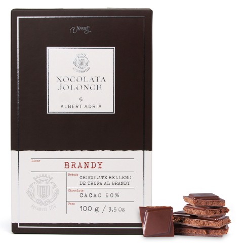 Chocolat Noir au Brandy 100g