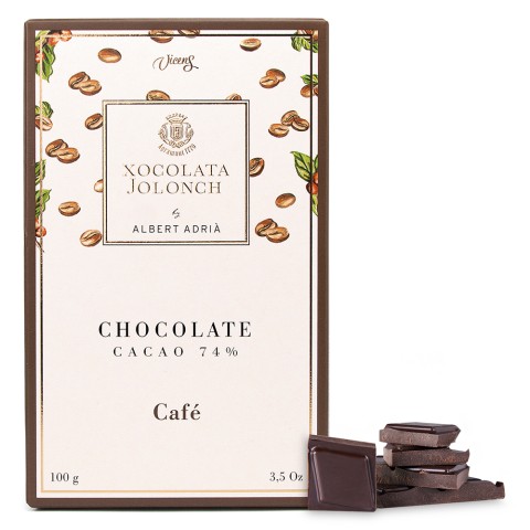 Xocolata Negra amb Cafè 100g