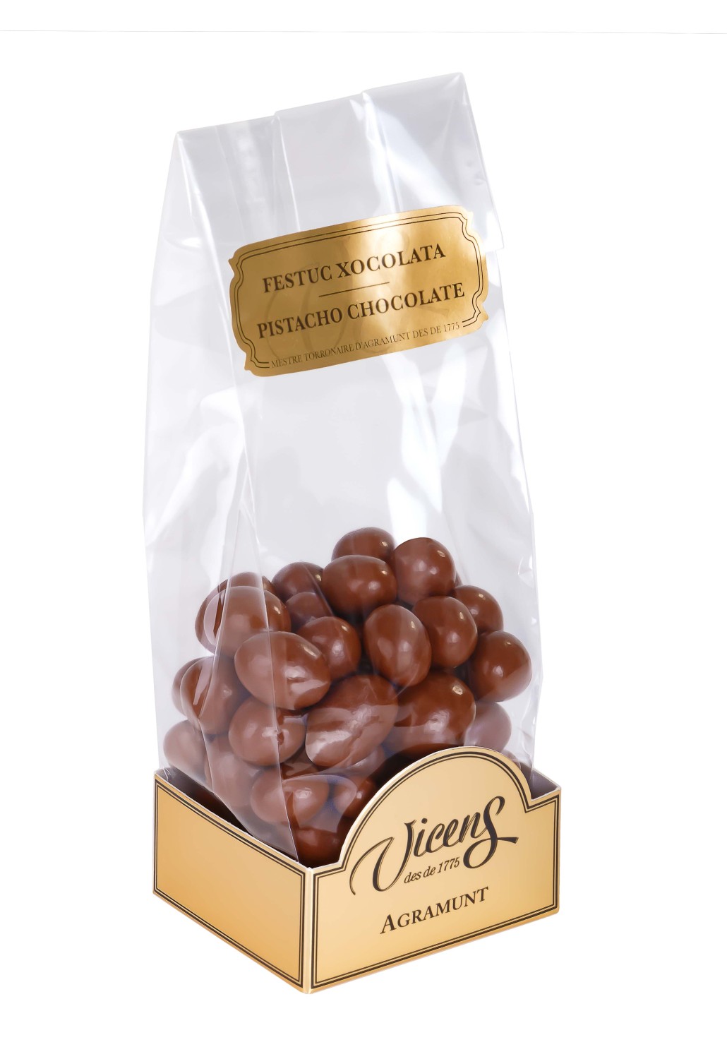 Pistacho Suizo Chocolate con Leche en Bolsa 120g