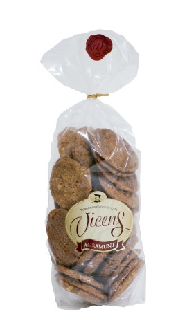 Bolsa de Galletas Crujientes de Avellana 250g