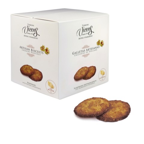 Caisse de Noisette Biscuits Crunchies 150g
