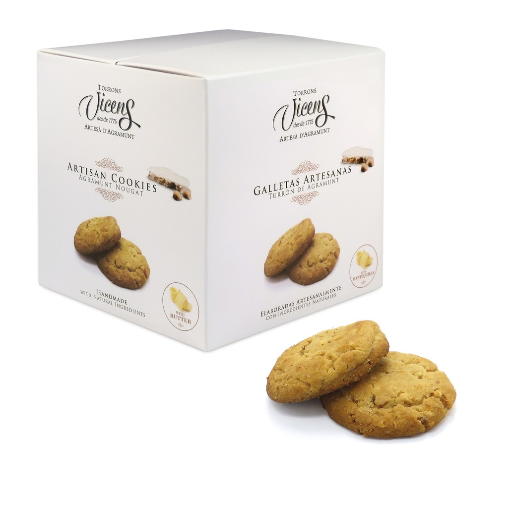 Caja de Galletas de Turrón de Agramunt 150g