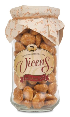 Almendra Caramelizada Bote Cristal 200g