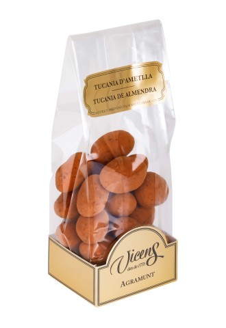 Tucanias de Almendra Caramelizada en Bolsa 120g