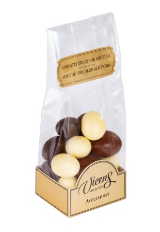 Swiss Tricolor Almond Assortement Bag 120g