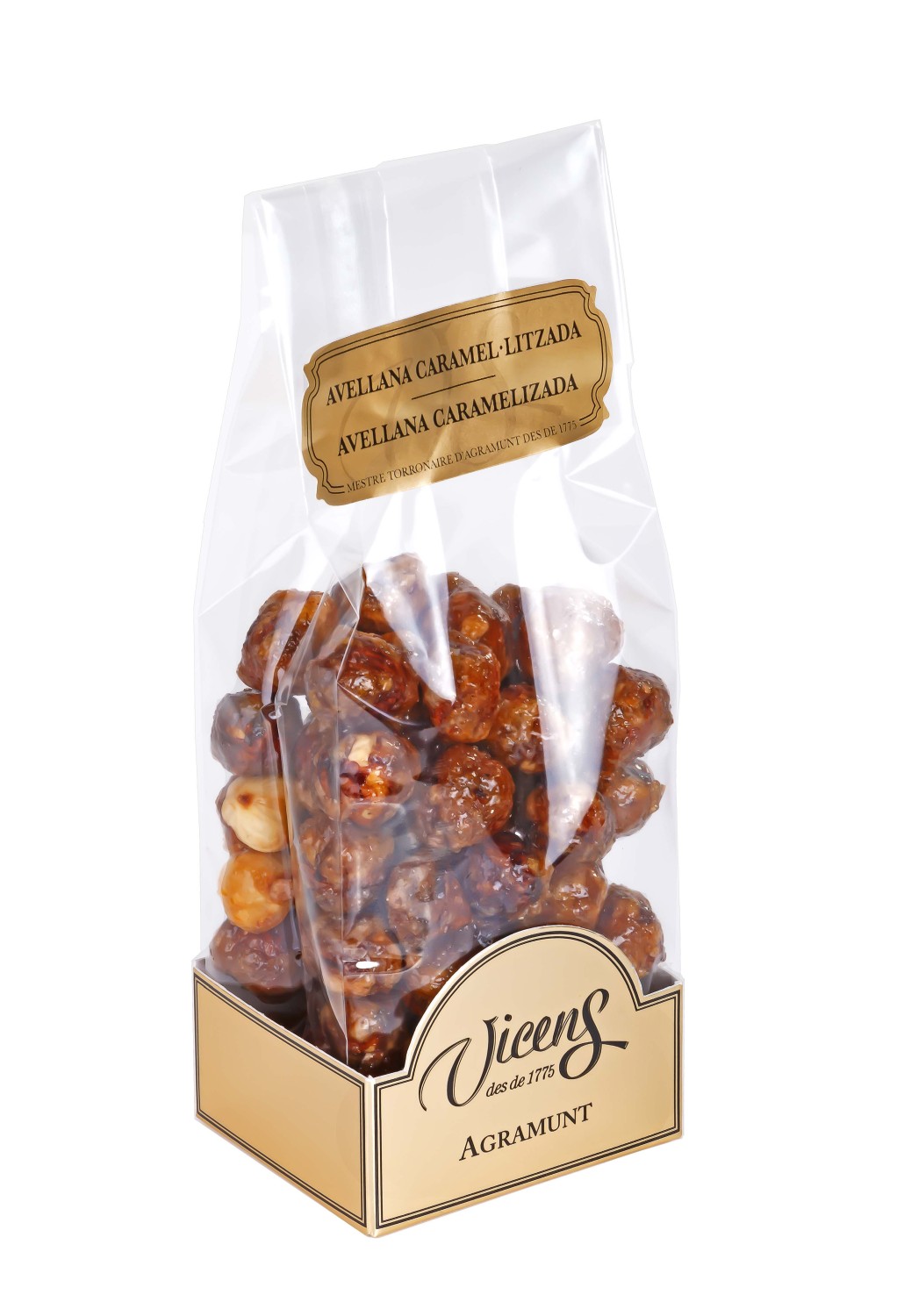 Avellana Caramelizada en Bolsa 120g