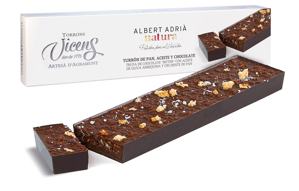 Bread, Oil and Chocolate Nougat Adrià Natura 250g