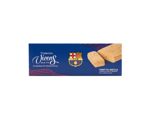 Turrón Blando de Almendra en estuche © FC Barcelona 150g