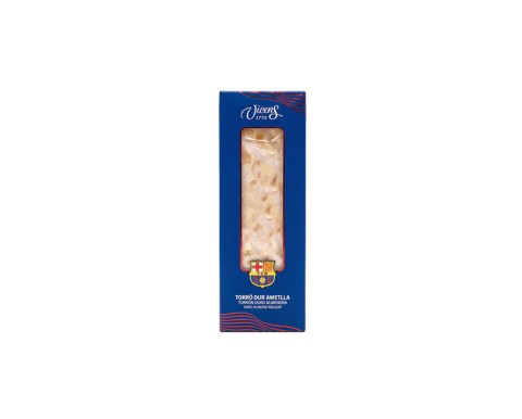 Turrón Duro de Almendra en estuche © FC Barcelona 80g