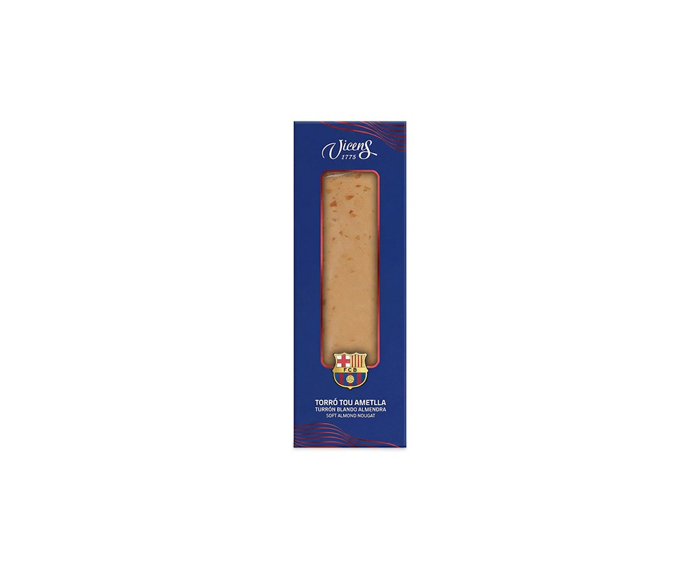 Turrón Blando de Almendra en estuche © FC Barcelona 80g