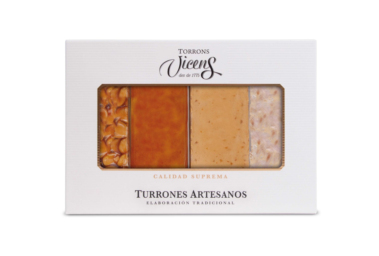 Boite de 4 Nougat Artisans 80g Nº1