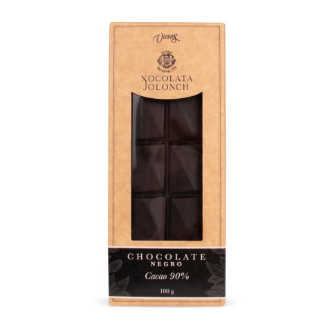 Xocolata Negra amb Cacau 90% Jolonch 100g