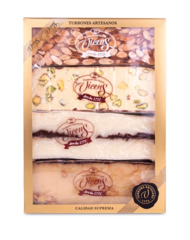 4 Artisanals Nougats Box 80gr Nº2