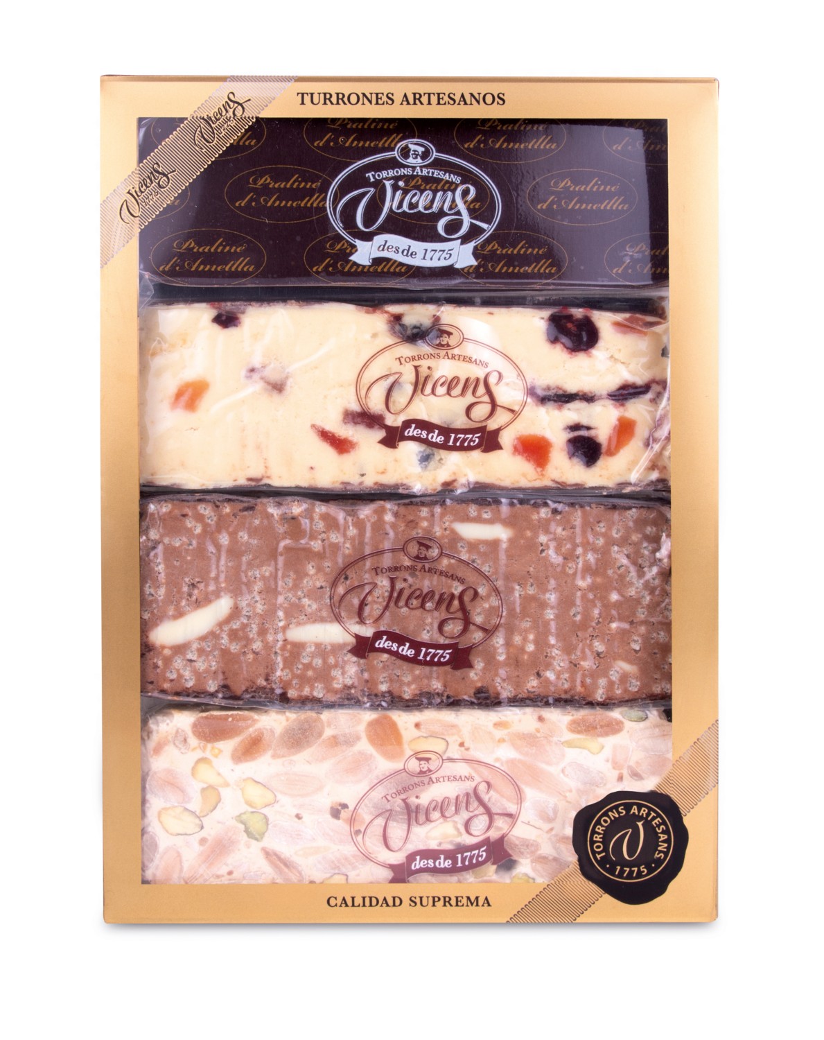 4 Artisanal Nougats Box 80g Nº3